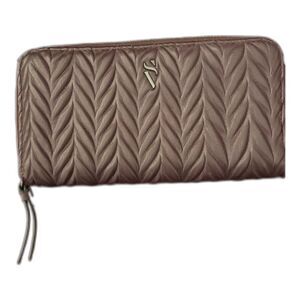 Simply Vera Vera Wang Brown Wallet Organizer Vegan Leather